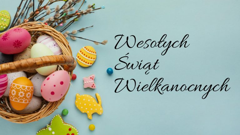 Z okazji zbliżających się Świąt Wielkanocnych składamy wiosenne życzenia, aby w czas Święta Paschy w Waszych sercach, rodzinach i domach zagościła radość, spokój i wielka nadzieja odradzającego się życia.