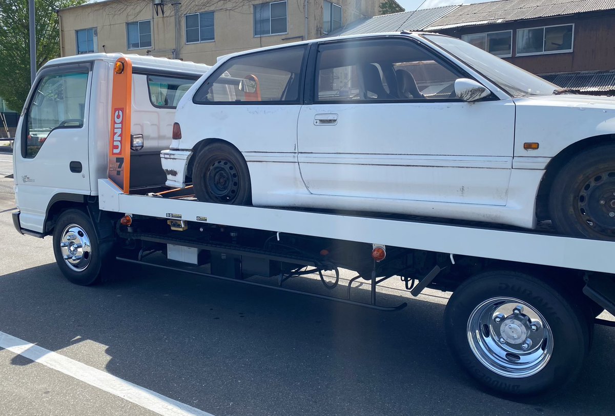 ようこそ☺️
予定より10日早く納車
CIVIC EF