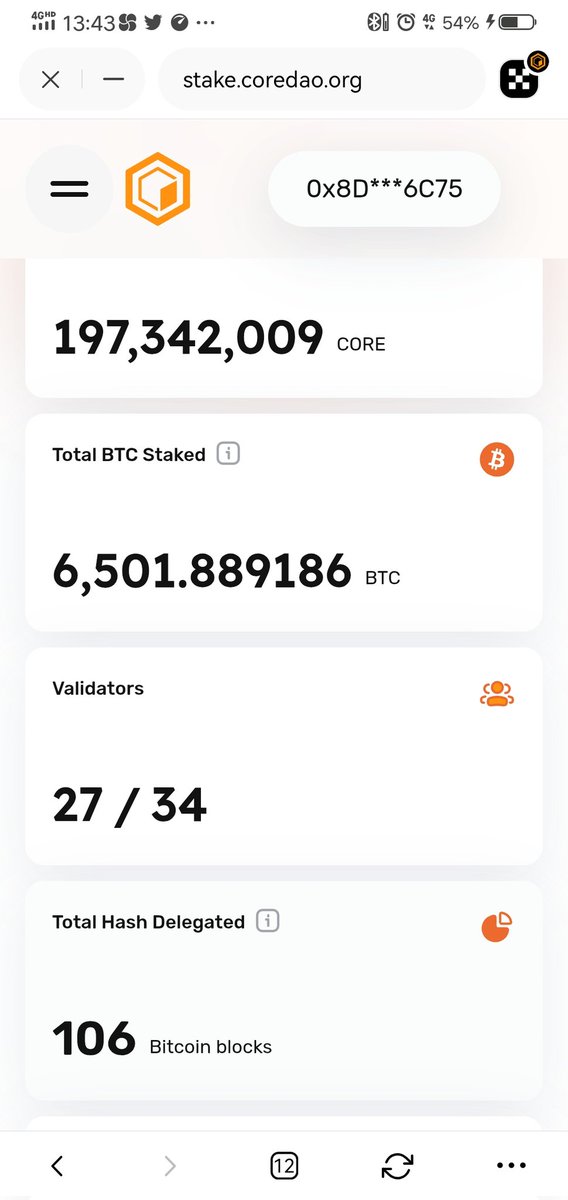 BtcFi_CoreDAO's tweet image. $CORE 低量稳步拉升，筹码锁仓双质押稳定，2025可期稳步增强。