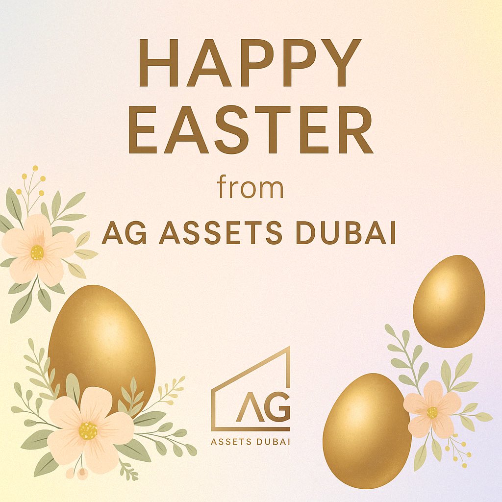 PROSHKA's tweet image. Here's to fresh starts &amp;amp; fruitful investments.

Easter is about more than eggs - it's about opportunity. At AG Assets, we believe every season is a chance to grow.

#SpringIntoProperty #AGAssetsRealEstate
#DubaiLiving