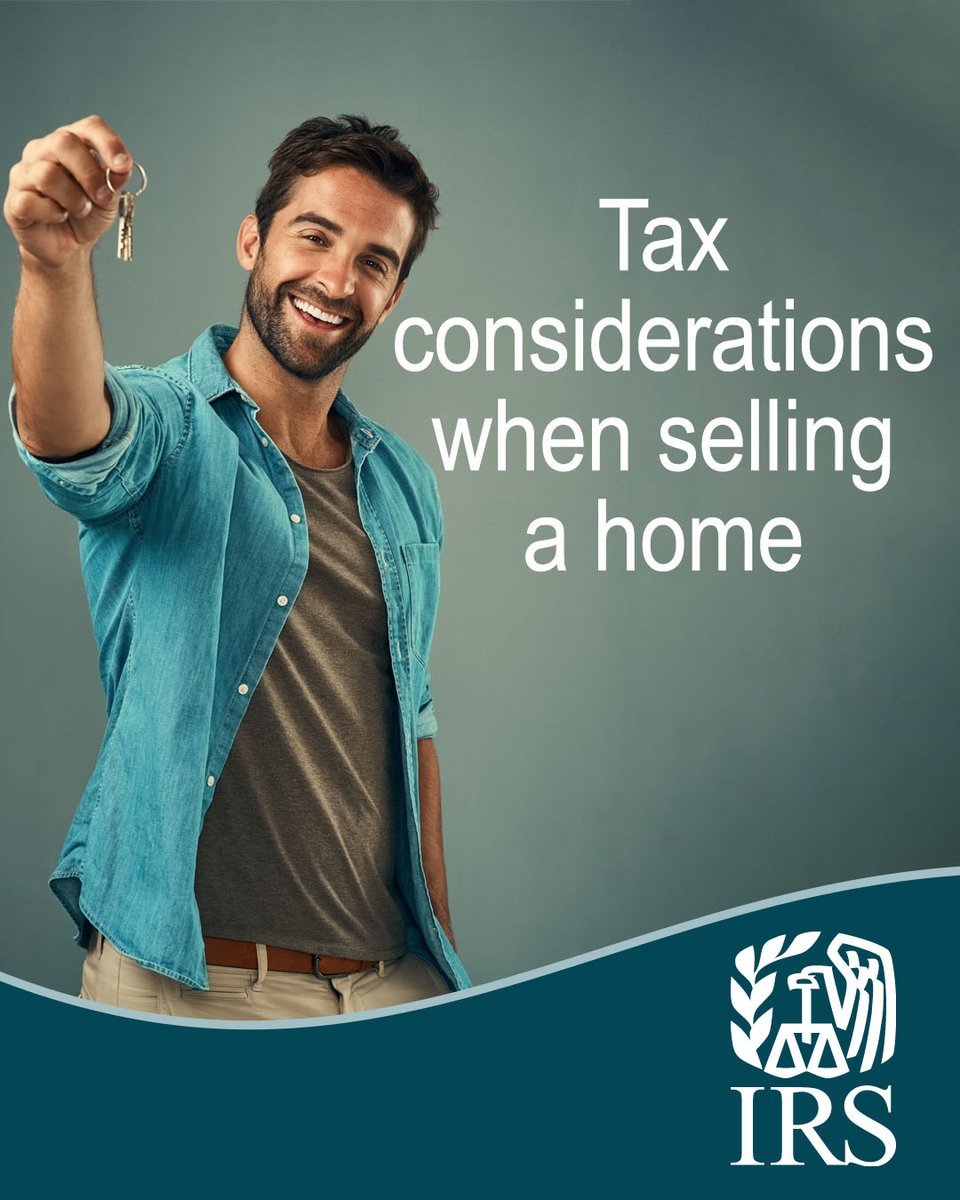 IRShlpgov's tweet photo. #TaxPros: If your clients meet certain conditions, they may exclude the first $250,000 (or $500,000 for a couple filing jointly) of gain from the sale of their home from their income and avoid paying taxes on it. https://t.co/5j3S5a07zW