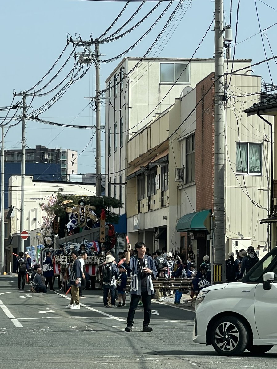 yhorihori's tweet photo. 火防祭だっけ？さらに福田こうへいで渋滞が大変なことに.....。でもまぁ、天気に恵まれて☀️良かった！
#北上市 https://t.co/HivGFChGxG