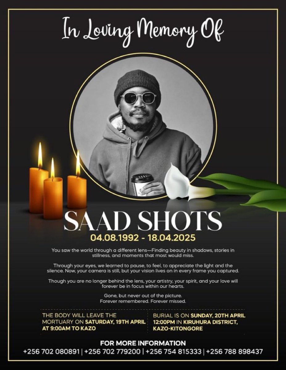nakabugo_benita's tweet photo. Continue rest in peace Saad 😭😭😭😭 https://t.co/HkdlPX8dic