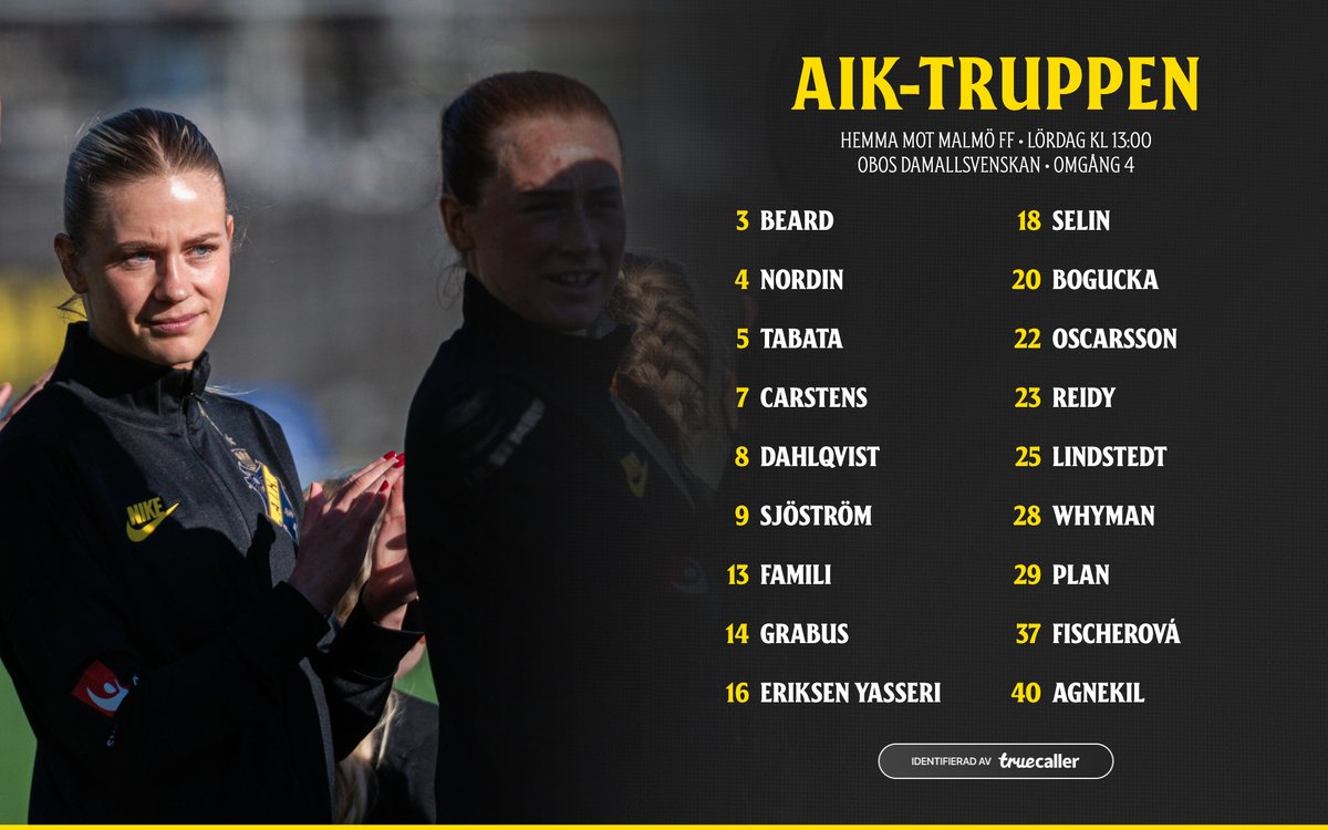 Påskaftonsfotboll på Skytteholms IP!

🎫 Visst ses vi på Skyttan i eftermiddag? Har du inte säkrat dina biljetter ännu så gör du det enklast via AIKbiljett.se.