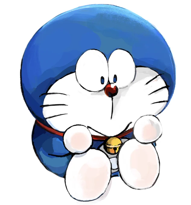 このドラえもんよく描けてるのでみて 