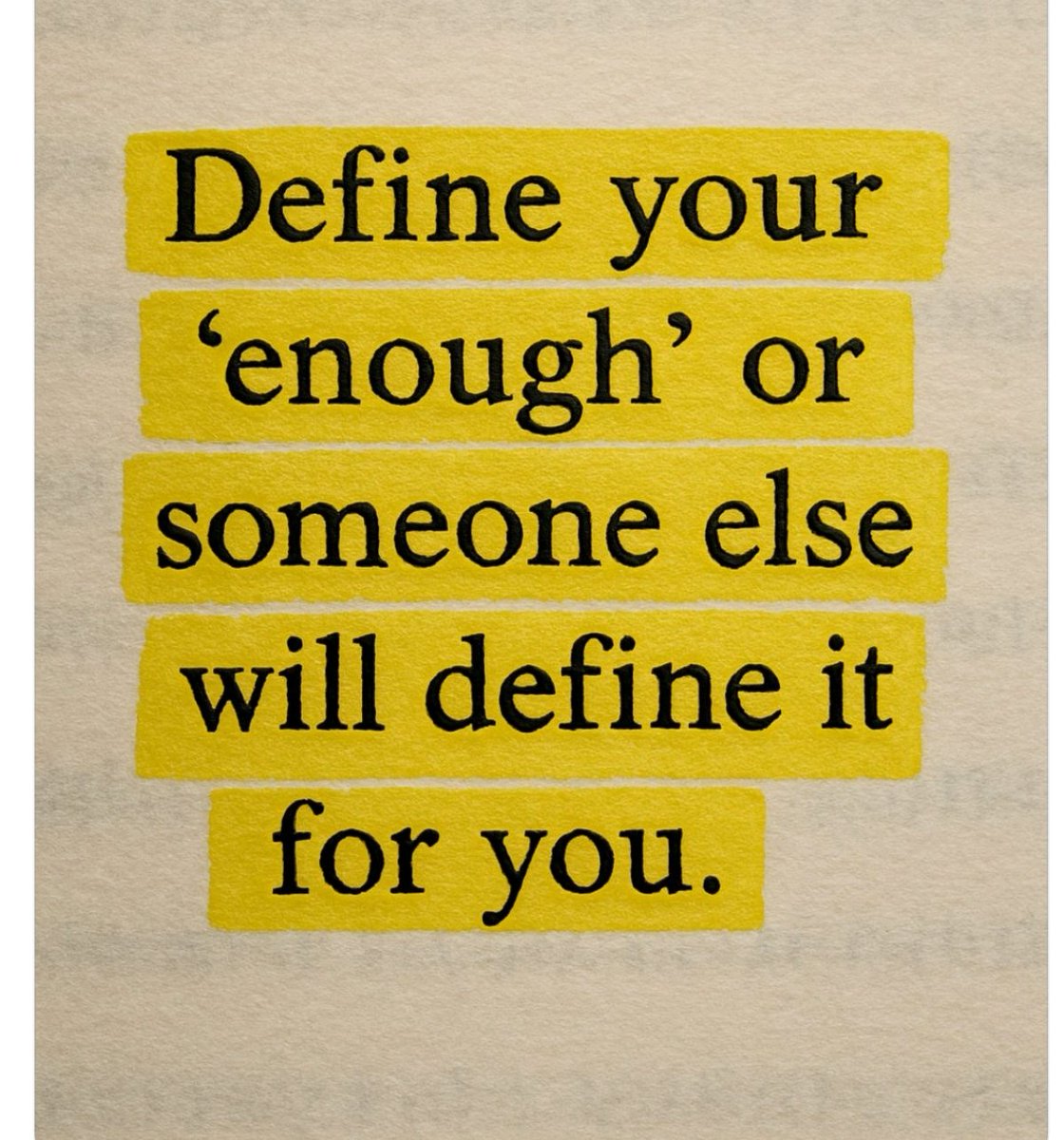 What does "Winning in life" mean to you?