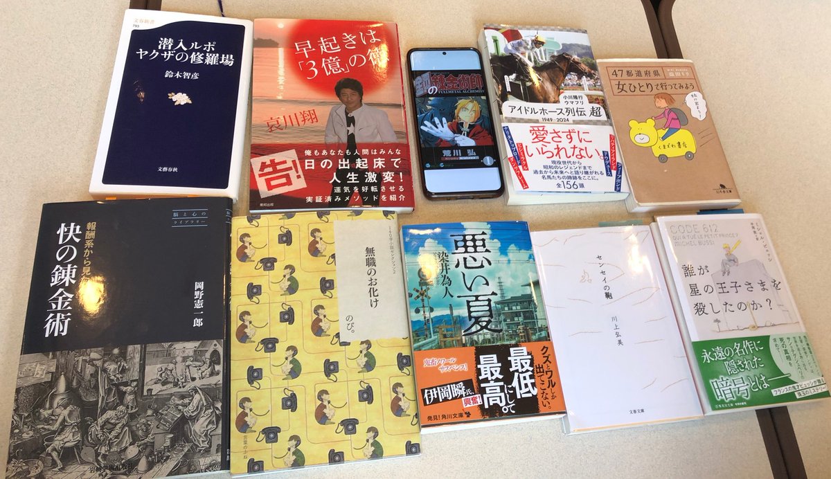 acridtang's tweet photo. 4/19読書会ありがとうございます！

今回は3月のお休み期間を経て久々の開催となりました

読書会で紹介したいと思うだけあって、どの方もご自身の持ってきた本への思い入れが強く、どの話も引き込まれました

好きなものを語る人からもらえるエネルギー量のすごさを改めて実感した回でした https://t.co/OS6ReH5Z5l