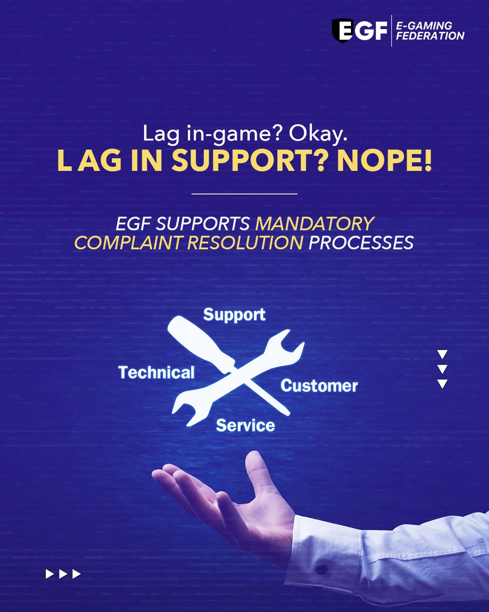 Game lag? It happens. Lag in support? That's a whole different story.
At EGF, we believe every player deserves fast and effective assistance. We’re committed to mandatory complaint resolution processes, ensuring you get the help you need.
<a href="/anuraag_saxena/">Anuraag Saxena</a> <a href="/games24x7/">Games24x7</a> <a href="/OctroInc/">Octro Inc</a>
#EGF