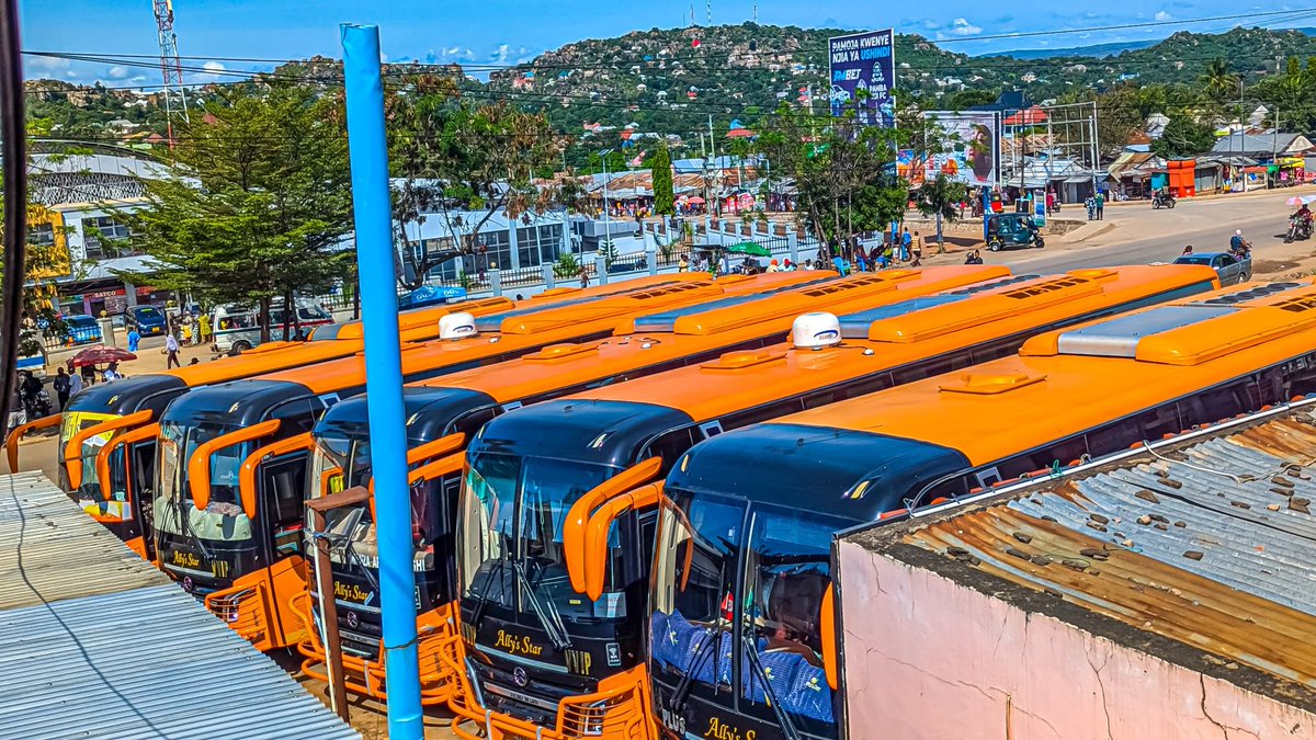 Allys_Star_bus's tweet photo. Every journey starts with a step take yours with Ally’s Star Bus
Ride in comfort from Mwanza City to Moshi Kilimanjaro
Book now: https://t.co/EhQna4Ac9W
#LetsTravelTogether https://t.co/7WxYUv0Toa