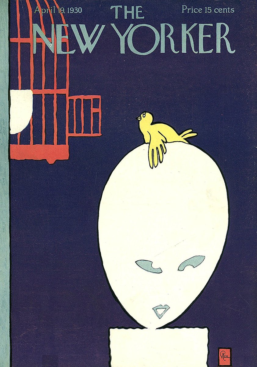 LRonLacy's tweet photo. #OTD in 1930
Cover of The New Yorker, April 19, 1930
Gardner Rea
#TheNewYorkerCover #GardnerRea https://t.co/OXD0fS7jhU