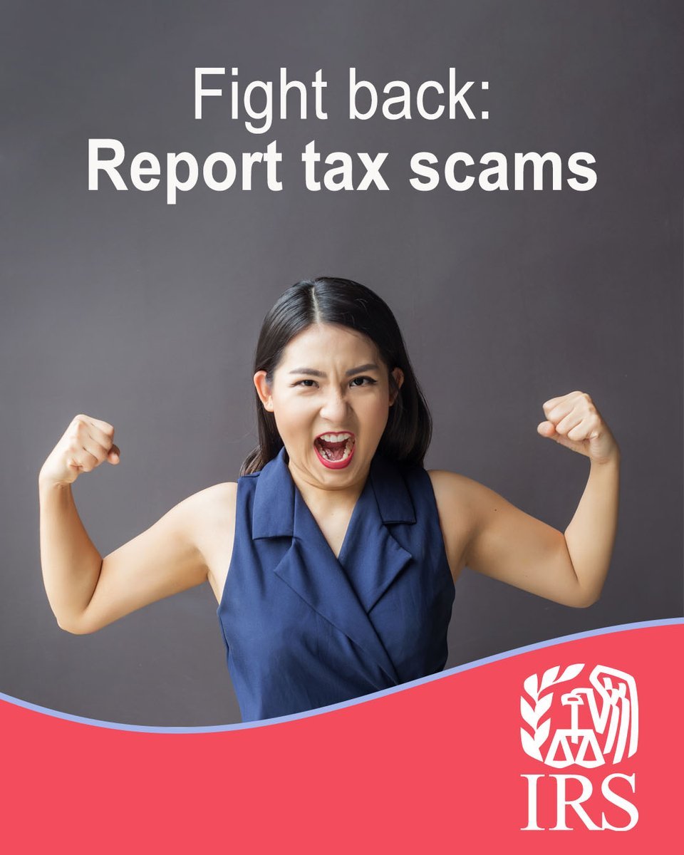 IRShlpgov's tweet photo. Don’t be taken in, #TaxPros: If your clients become aware of an abusive tax scam, please report it https://t.co/6c1SXDOCki
