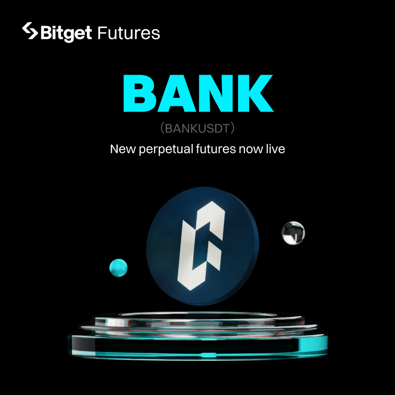bitget's tweet photo. $BANK @LorenzoProtocol USDT Futures is now live on #Bitget, with up to 50x leverage and trading bots support. 

🚀 Start trading now: https://t.co/WqKJcCTKIy