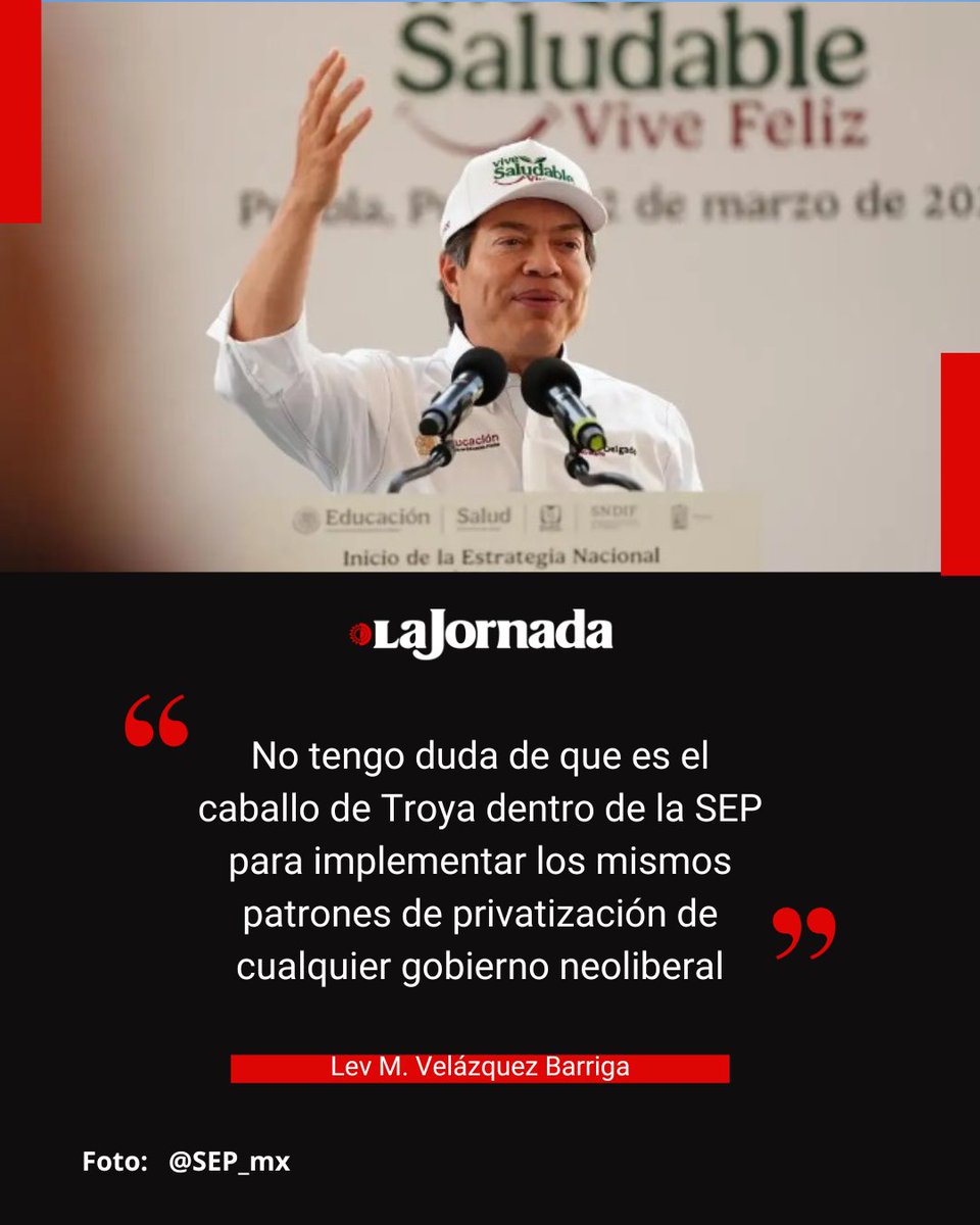 Caballo de Troya, #opinión de Lev M. Velázquez Barriga
t.ly/7msY8