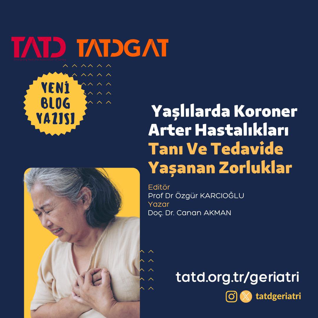 TATD Geriatrik Acil Tıp Çalışma Grubu tweet media