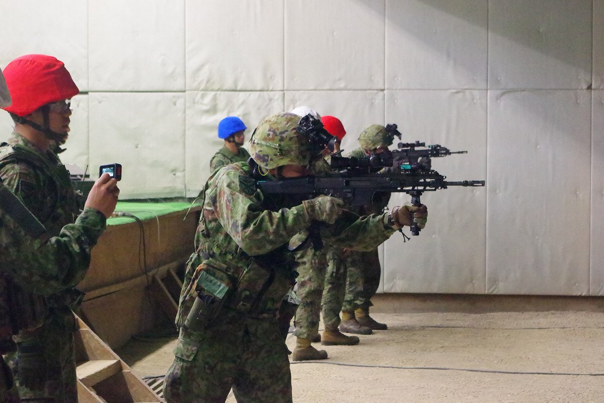 中隊訓練検閲戦闘射撃】 ＃第1水陸機動連隊 は、大村射場において中隊