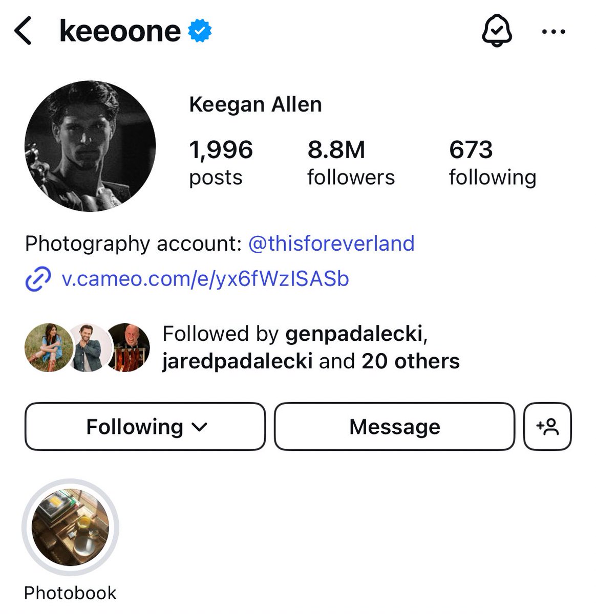 jarelfpadalecki's tweet photo. Keegan changed his profile pic on Instagram 😭🩷
 #LiamWalker #WalkerFamily @keeganallen https://t.co/wns3xUNM38