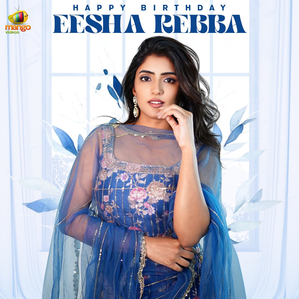 Mango Videos (@mangovideos) on Twitter photo Join us in Wishing the Stunning Beauty <a href="/YoursEesha/">Eesha Rebba</a> a very Happy Birthday 🎂🎉🎉
Wishing you all success for your future endeavors 💕
#HappyBirthdayEeshaRebba #HBDEeshaRebba #EeshaRebba #Tollywood #MangoVideos Join us in Wishing the Stunning Beauty <a href="/YoursEesha/">Eesha Rebba</a> a very Happy Birthday 🎂🎉🎉
Wishing you all success for your future endeavors 💕
#HappyBirthdayEeshaRebba #HBDEeshaRebba #EeshaRebba #Tollywood #MangoVideos