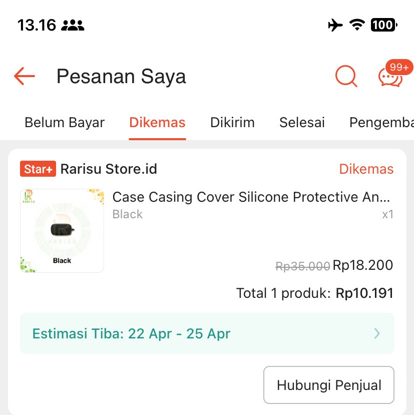 callmepian's tweet photo. @sarigula29 @RacunBelanja eh sama bgt ni, mana tws sama seller nya juga samaa https://t.co/2wSJ4xxHaT