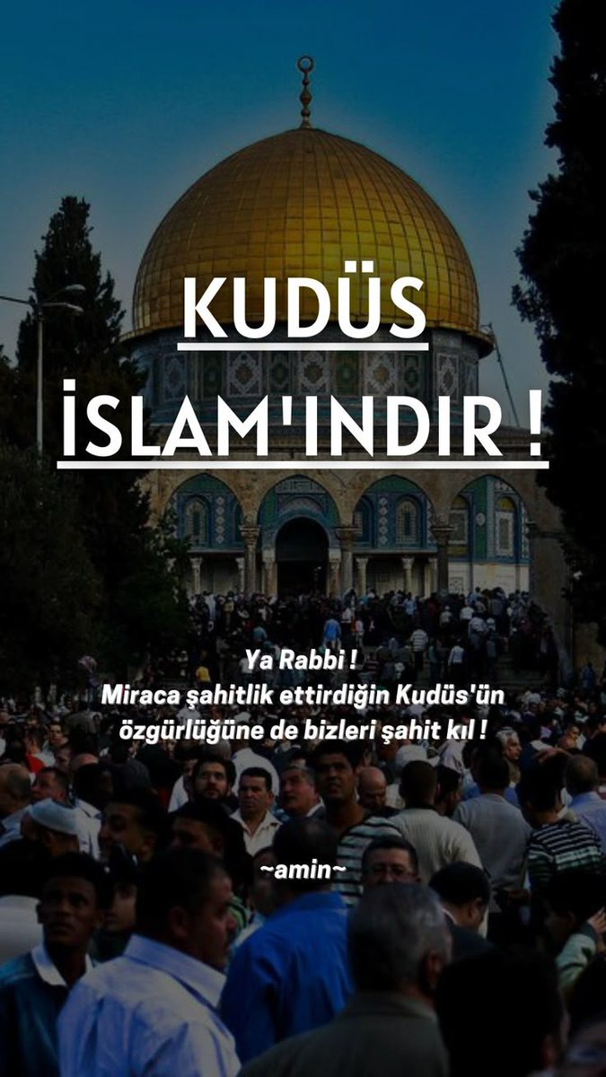 Esselamu Aleykümselam 

Hayırlı Sabahlar olsun herkese 💜💫

#Cumartesi  #GazzedeZulümArşaDayandı 
AYAĞA KALK