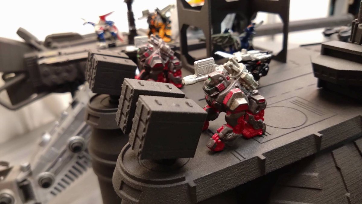 greatofshark's tweet photo. Ultrasaurus gravity cannon 3D printed set.  
The prototype already finished.
  
#ZOIDS 
#ゾイド https://t.co/U6KnpzeJNB