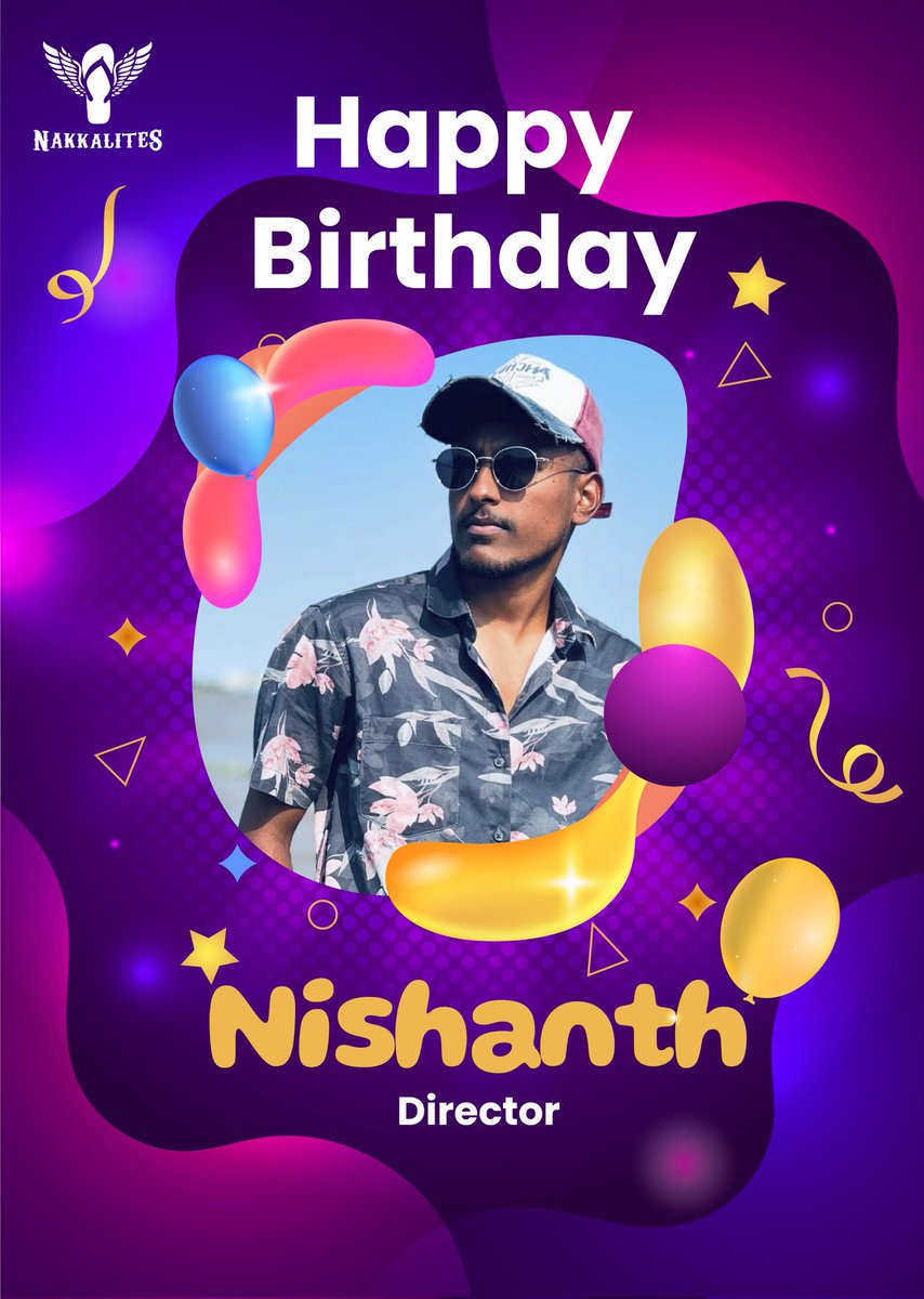 Wishing you a very happy birthday and a year of continued success. Happy Birthday Nishanth!

#birthday #nakkalites_family💙 #happybirthday