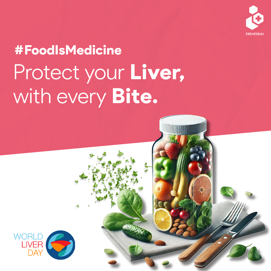 ERemedium's tweet photo. This #WorldLiverDay, remember: Healthy eating isn’t a trend. It’s medicine.
Protect your liver with every bite.
#FoodIsMedicine #LiverHealth #WorldLiverDay2025 #PreventWithFood #Eremedium https://t.co/fIU1wQw7KV