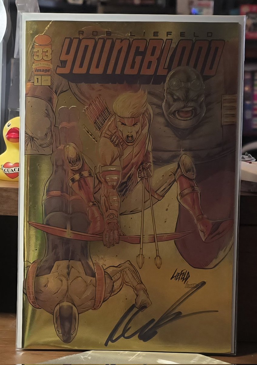 aries3311974's tweet photo. @robertliefeld is back with an all new youngblood #1!! https://t.co/lyYdNZgDS9