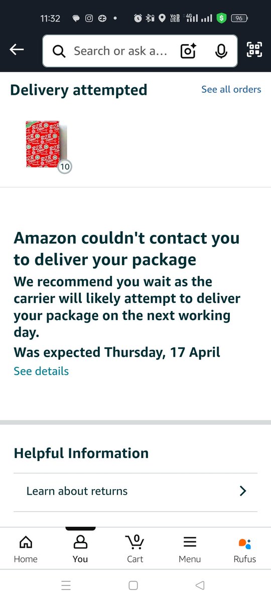 VirajInamke97's tweet photo. @amazonin If you don't want delivery then why order from us?
Why Are you wasting our money and time?

I expected the parcel on 17th April but I haven't received it yet.

This incident has happened to me thrice in the last 5 months.

How can we trust Amazon? https://t.co/KsSLPs9PiC
