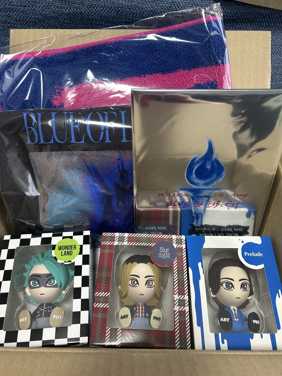 京本大我 BLUE OF LIBERTY ART-PUTフィギュア セット 新品