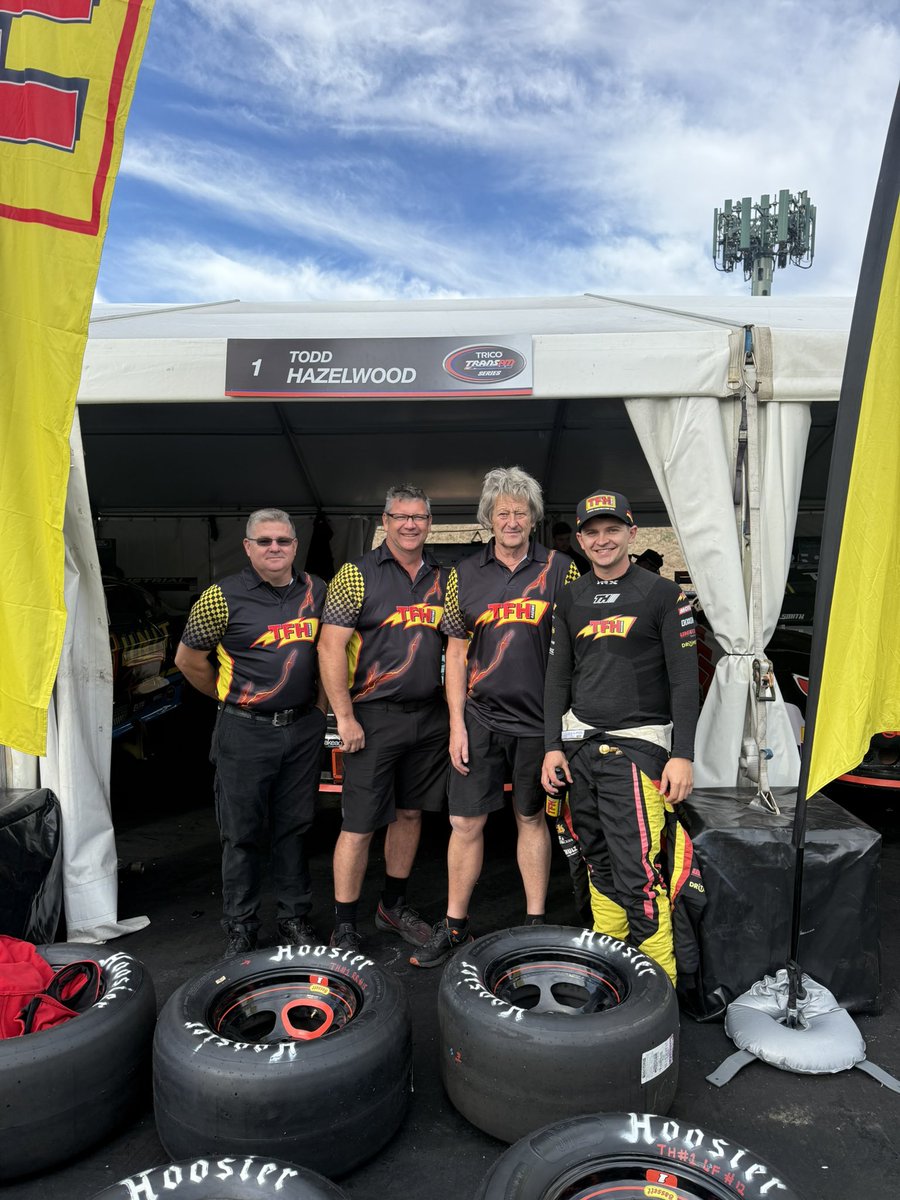 Todd_Hazelwood's tweet photo. 2nd for Race #1! 👌🏻🏁 Fun start of the start with some good battles and pushed hard all the way. 

Big thanks to my team at #TFHracing for all their hard work. Will try go one better tomorrow! 💪🏼

#THR x @tfhracing • @transamarg #Bathurst6Hour https://t.co/m9mMMwNJzc