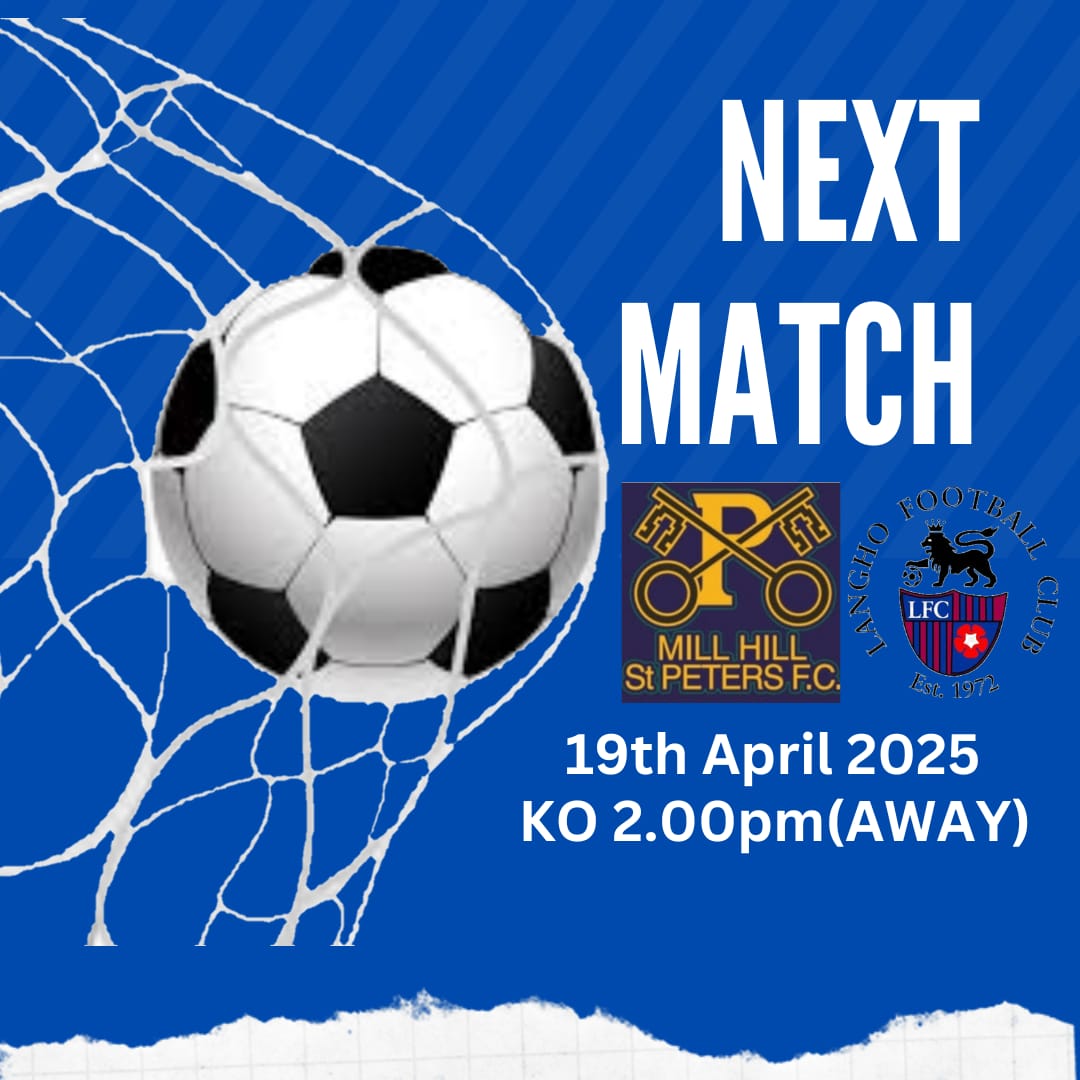 No home game today but both teams have games with the 1st team travelling to Barnoldswick and the 2nd team at Langho.