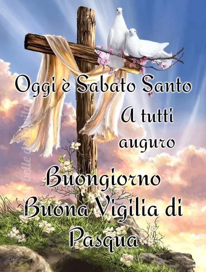 Buona vigilia di pasqua