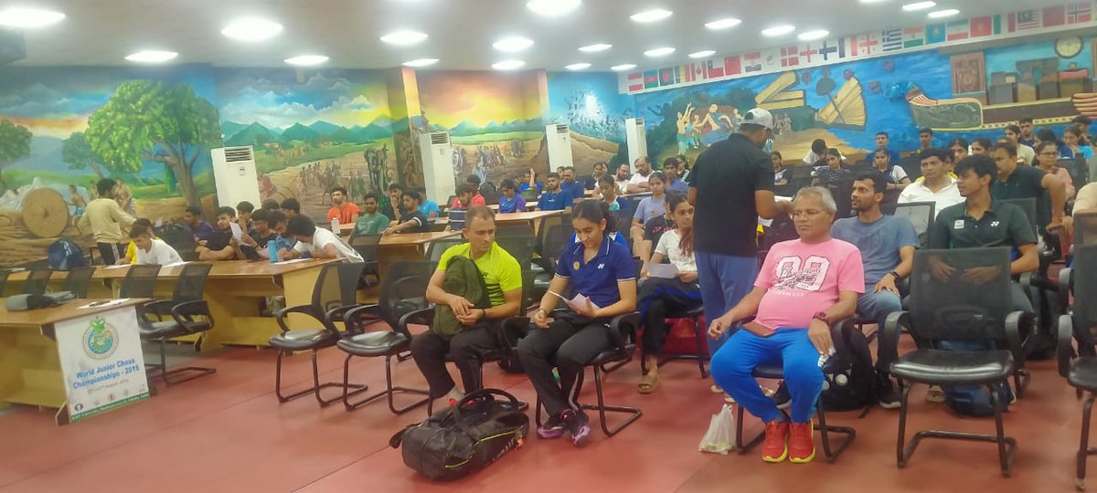 DrGaganendu's tweet photo. From dedication to selection — your journey to represent India at the World University Games begins now! 🌟🏸
Thanks to Prof. A. Samanta sir for empowering youth through sports.
#AchyutaSamanta #ArtOfGiving #neighborgood #kiitkisssports https://t.co/msBNnCdLJY