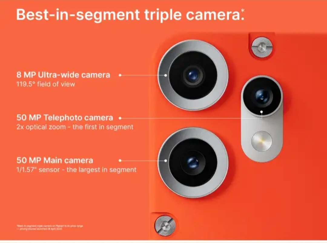 CMF Phone 2 Pro is coming in HOT!
• 50MP Main + 50MP 2x Telephoto + 8MP Ultrawide
• Dimensity 7300 | 120Hz FHD+ OLED
• 33W Fast Charging | Charger &amp; Case included
All at just ₹20K?
This might just shake up the game on April 28!
#CMFPhone2Pro #Nothing #TechNews