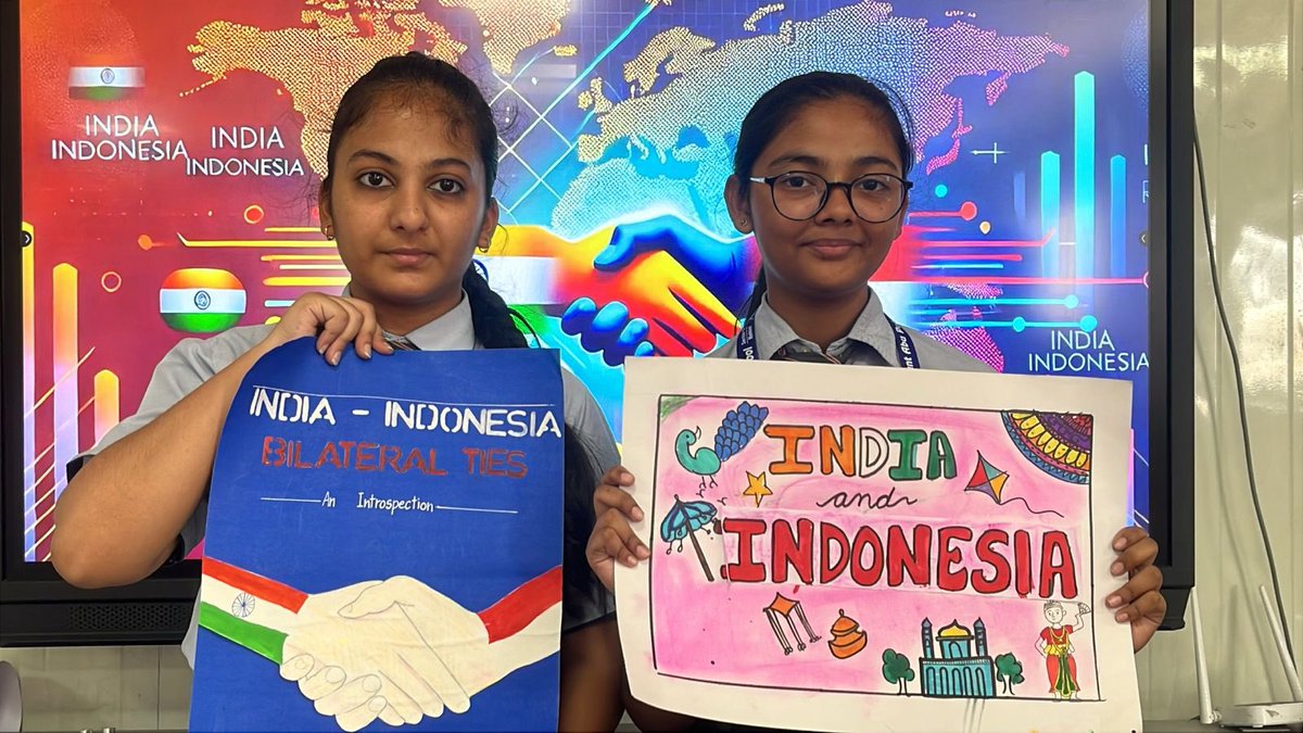 MtAbuSchool's tweet image. From understanding #BilaterialRelations to #Ikat &amp;amp; #Batik… Ongoing #Indonesian #Week #WingsOfGaruda at @MtAbuSchool is a dynamic fusion of culture, creativity, and global awareness!