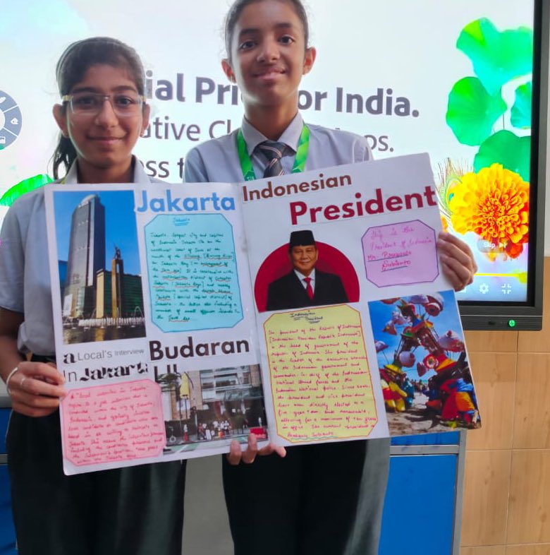 MtAbuSchool's tweet image. From understanding #BilaterialRelations to #Ikat &amp;amp; #Batik… Ongoing #Indonesian #Week #WingsOfGaruda at @MtAbuSchool is a dynamic fusion of culture, creativity, and global awareness!