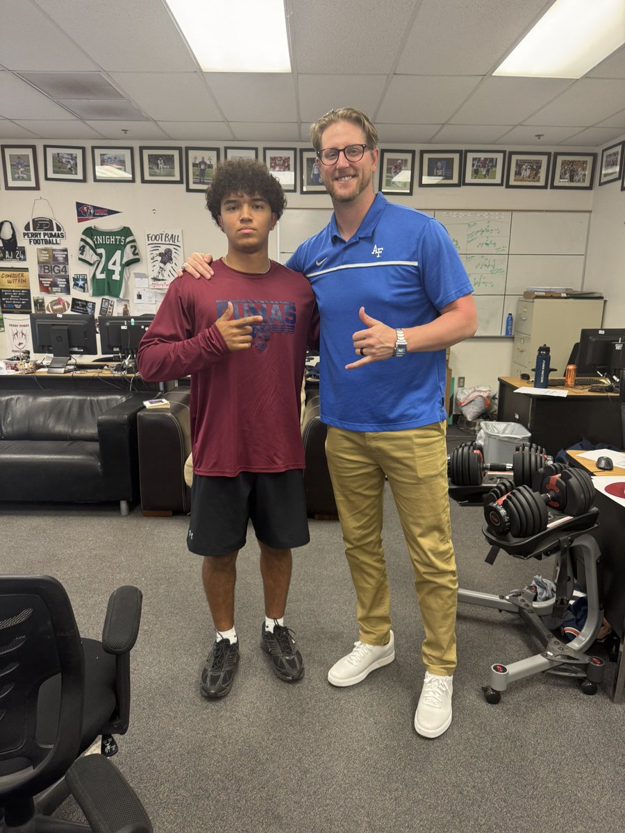 Thank you <a href="/CoachAlexMeans/">Alex Means</a> for a great conversation and getting to know what <a href="/AF_Football/">Air Force Football</a>  is all about!!