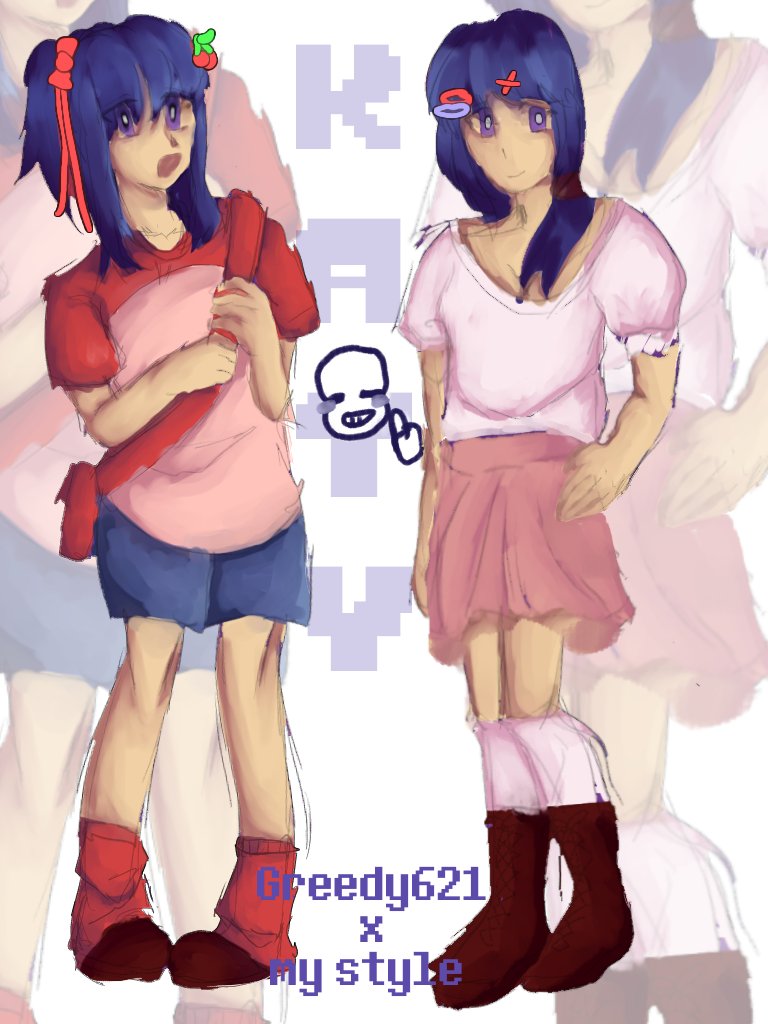 H0M1CID3_1's tweet image. Why she&apos;s look so mita... 
Oc by @Greedy621 cus i try Xiaomi pad 7.

#oc #silly #randomstuff #art