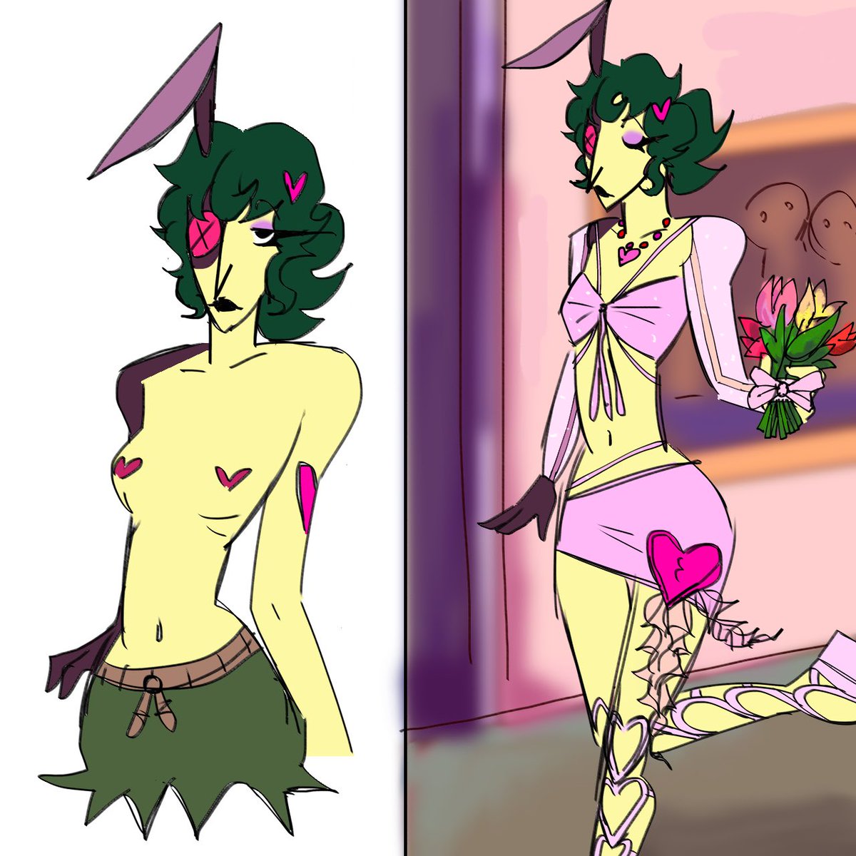 Snowlady43's tweet photo. Yeahhh I draw angelo as a girl cuz I dont like twinks💔💔💔 https://t.co/7wwmxqqaWb