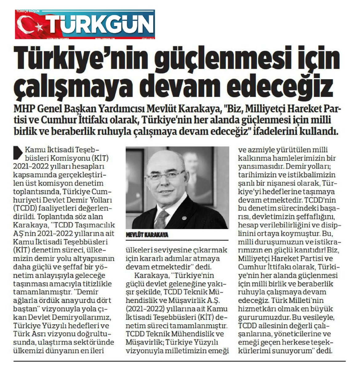 Prof. Dr. Mevlüt KARAKAYA🇹🇷 (@karakayamevlut) on Twitter photo 