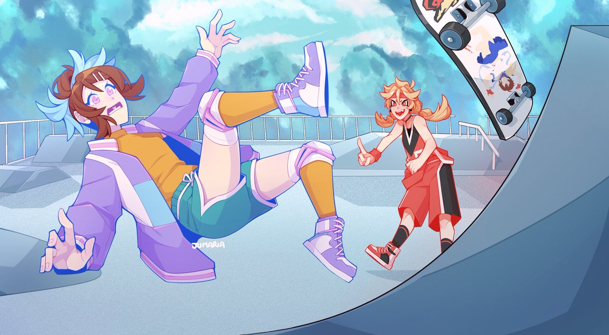 nestobtg's tweet photo. I want to give a shoutout to @JuMaria2000 who has been doing art for our OCs, Channels, and Videos for close to 5 years now. She absolutely killed it on this newest piece for us and I really hope everyone discovers how amazing she is. https://t.co/6lVZTOONGU