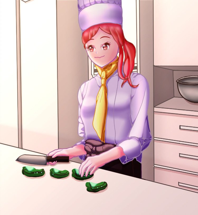 「仕事中の料理人」
#創作 #オリジナル
#絵描きさんと繋がりたい
#春の創作クラスタフォロー祭り
#イラスト好きな人と繋がりたい
#デジタルイラスト