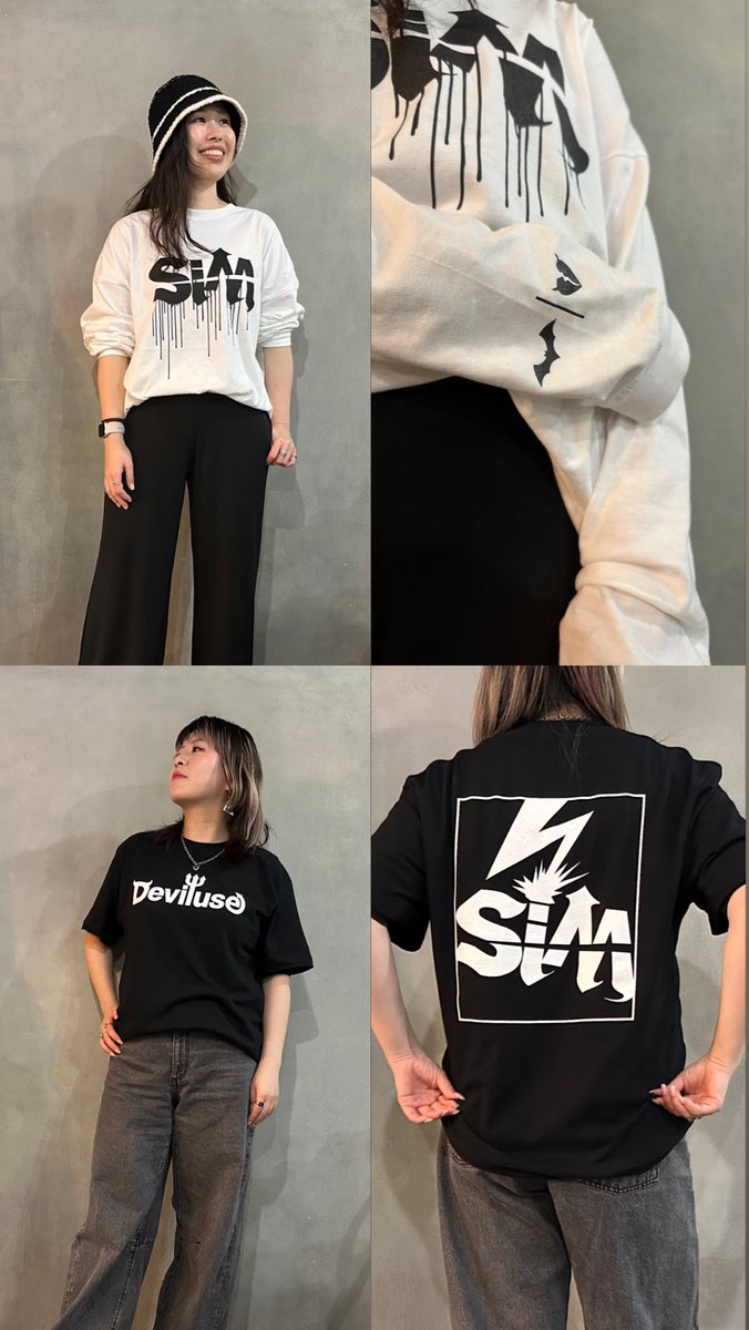 flagstore_staff's tweet photo. 📢#SiMxDeviluse COLLABORATiON 
💔POP-UP STORE💔

📍𝕊ℙ𝔸ℂ𝔼
京都府京都市下京区釘隠町248-1

🗓𝕊𝕔𝕙𝕖𝕕𝕦𝕝𝕖
4/19(土)13:00-19:00
4/20(日)10:00-17:00

コラボロンTとTシャツのS size、
エコバッグ黒本日分完売です！

19時までお待ちしております！！ https://t.co/iJkSeE9tLR