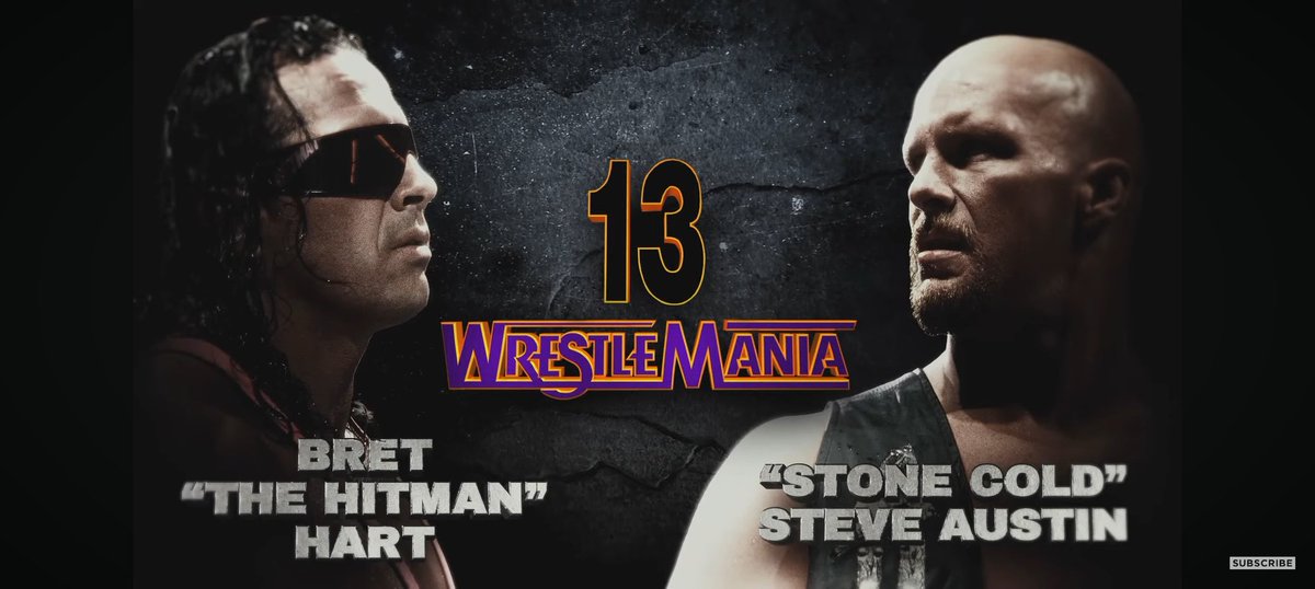 AllSportSphere's tweet photo. 🔥 WWE IMMORTAL MOMENTS: BRET HART vs STONE COLD – WM13 🔥

Submission. Blood. Silence.
The match that changed everything.

WWE honored one of the greatest matches of all time —
Bret Hart vs Stone Cold Steve Austin

TWO.GOATS.🙌🏿

#WWEImmortalMoments  #WM13 #WWEHOF #WWE https://t.co/9YlFDbMMe8