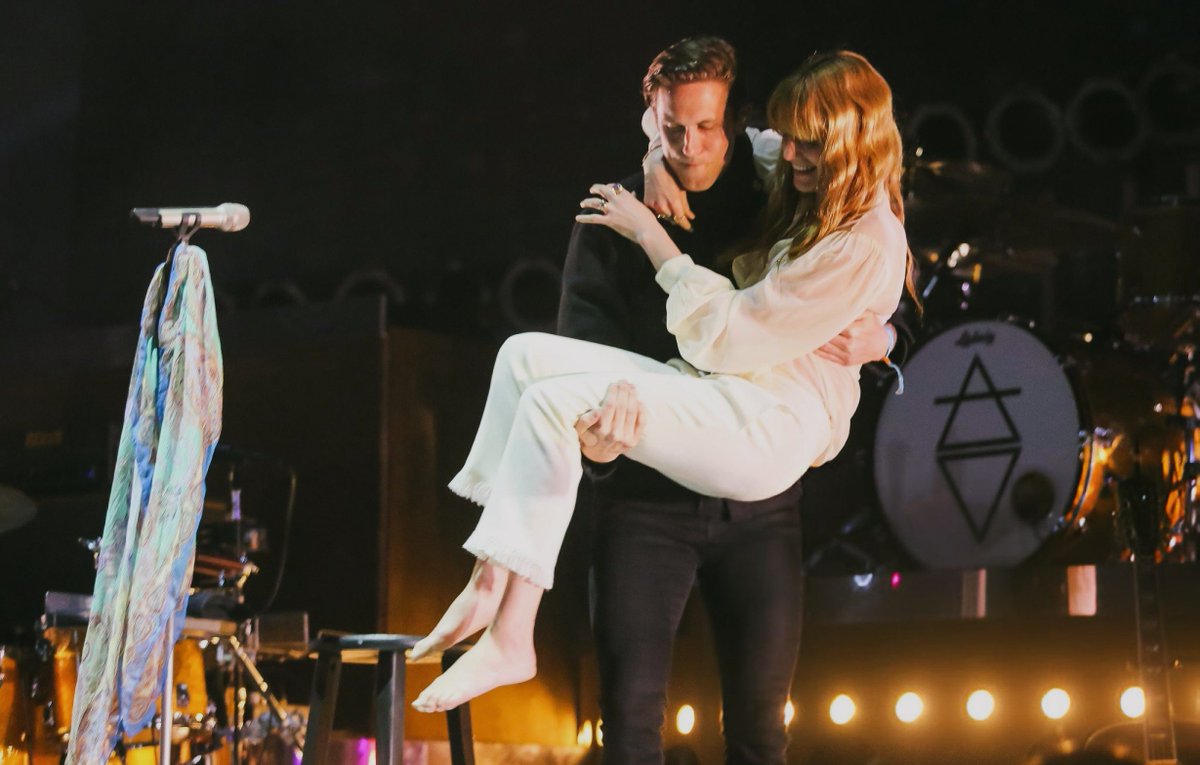 10 years ago, florence welch broke her foot after leaping off stage during her performance at coachella 2015.
