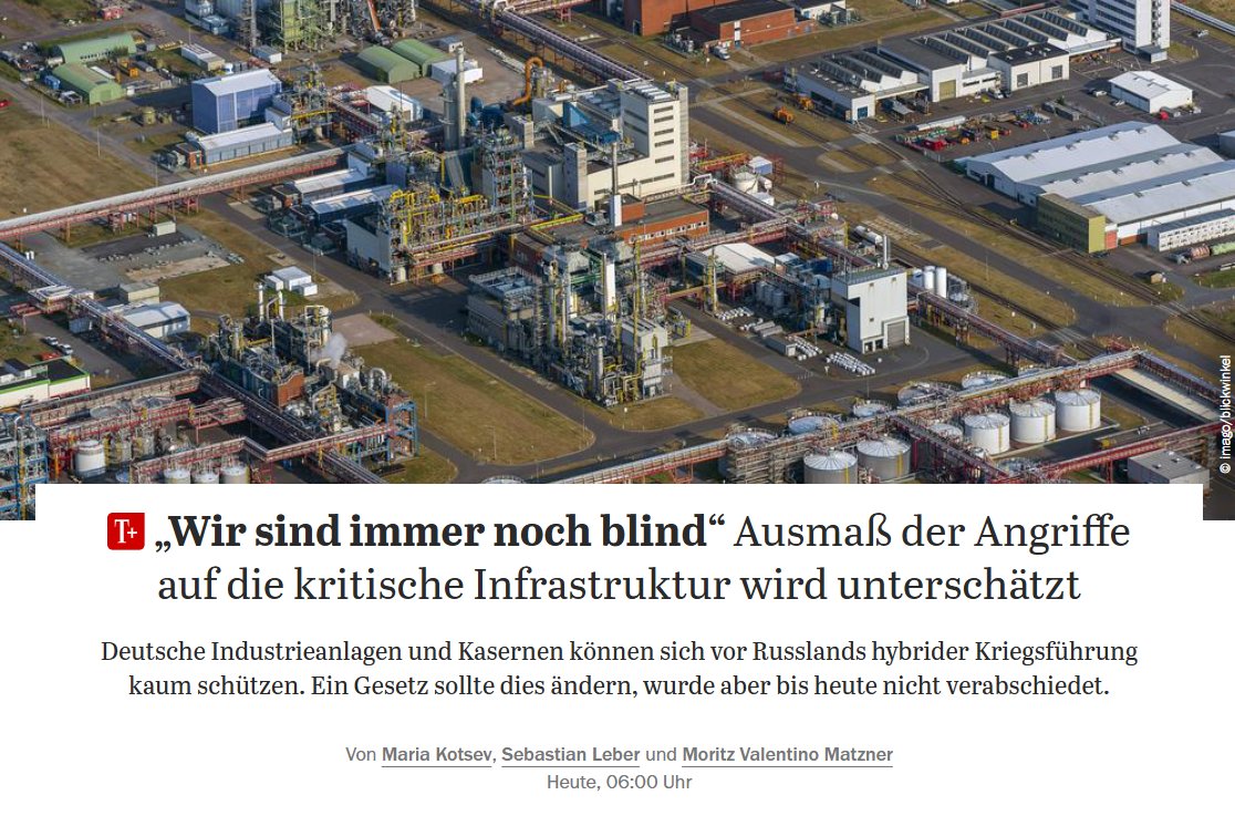 Drohnen über AKWs. Löcher in den Zäunen von Industrieanlagen und Kasernen. Zerstörte Glasfaserkabel, Cyberangriffe, Brandanschläge. Manche haben das Ausmaß der hybriden Kriegsführung noch nicht realisiert.