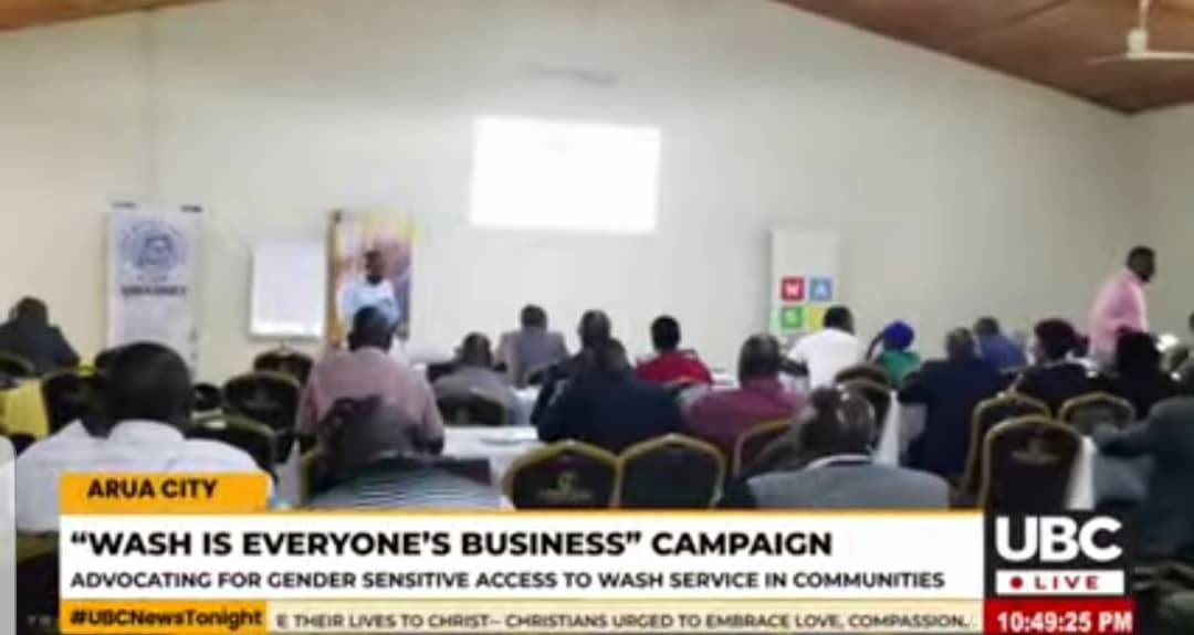 WASHCAMPAIGN's tweet photo. We were on UBC News!
Last night, our WASH is Everyone’s Business campaign featured on UBC TV, spotlighting our commitment to inclusive and sustainable WASH solutions across Uganda.

From policy to practice, we’re championing access to water, sanitation and hygiene for all—because everyone deserves dignity.

#WASHisEveryonesBusiness #WASHAwayInequality #SDG6 💧📺✨