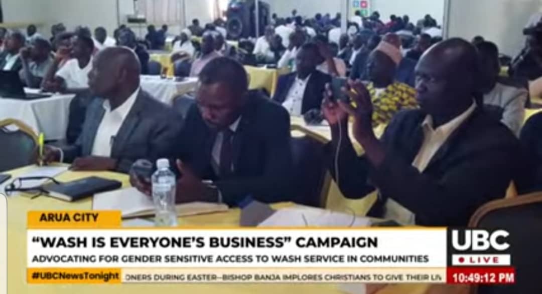 WASHCAMPAIGN's tweet photo. We were on UBC News!
Last night, our WASH is Everyone’s Business campaign featured on UBC TV, spotlighting our commitment to inclusive and sustainable WASH solutions across Uganda.

From policy to practice, we’re championing access to water, sanitation and hygiene for all—because everyone deserves dignity.

#WASHisEveryonesBusiness #WASHAwayInequality #SDG6 💧📺✨
