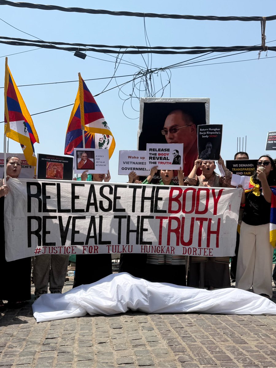 Tibetan NGOs from Dharamshala asked for Justice for #TulkuHungkarDorje who was killed in #Vietnam. Family of Tulku demand full n independent investigation of the suspicious murdering of Tulku. It is time for the governments to ACT NOW Urgently.  @USEmbassyVietnam <a href="/bbcvietnamese/">BBC News Tiếng Việt</a>