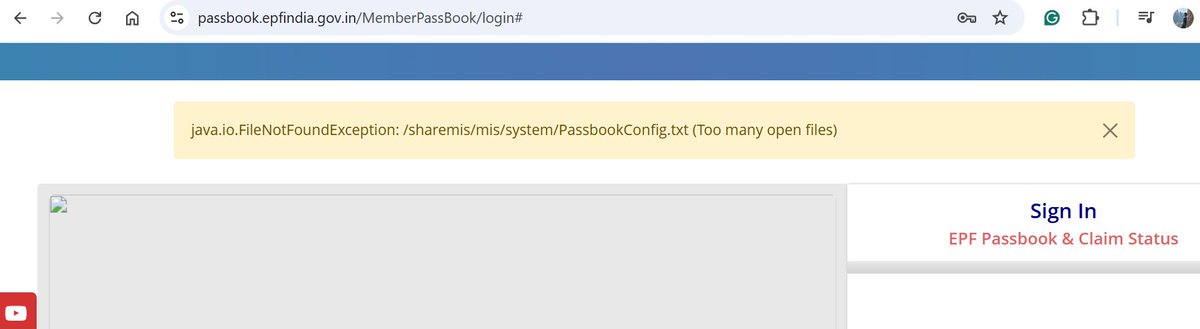 iamblanknow's tweet photo. Dear @LabourMinistry @socialepfo Mr. https://t.co/c7A6naulwe, Kindly review the performance of your passbook section on the website. It takes an eternity to access it—your server and system are painfully slow. A serious upgrade is long overdue. https://t.co/FYCPwgN5tr
